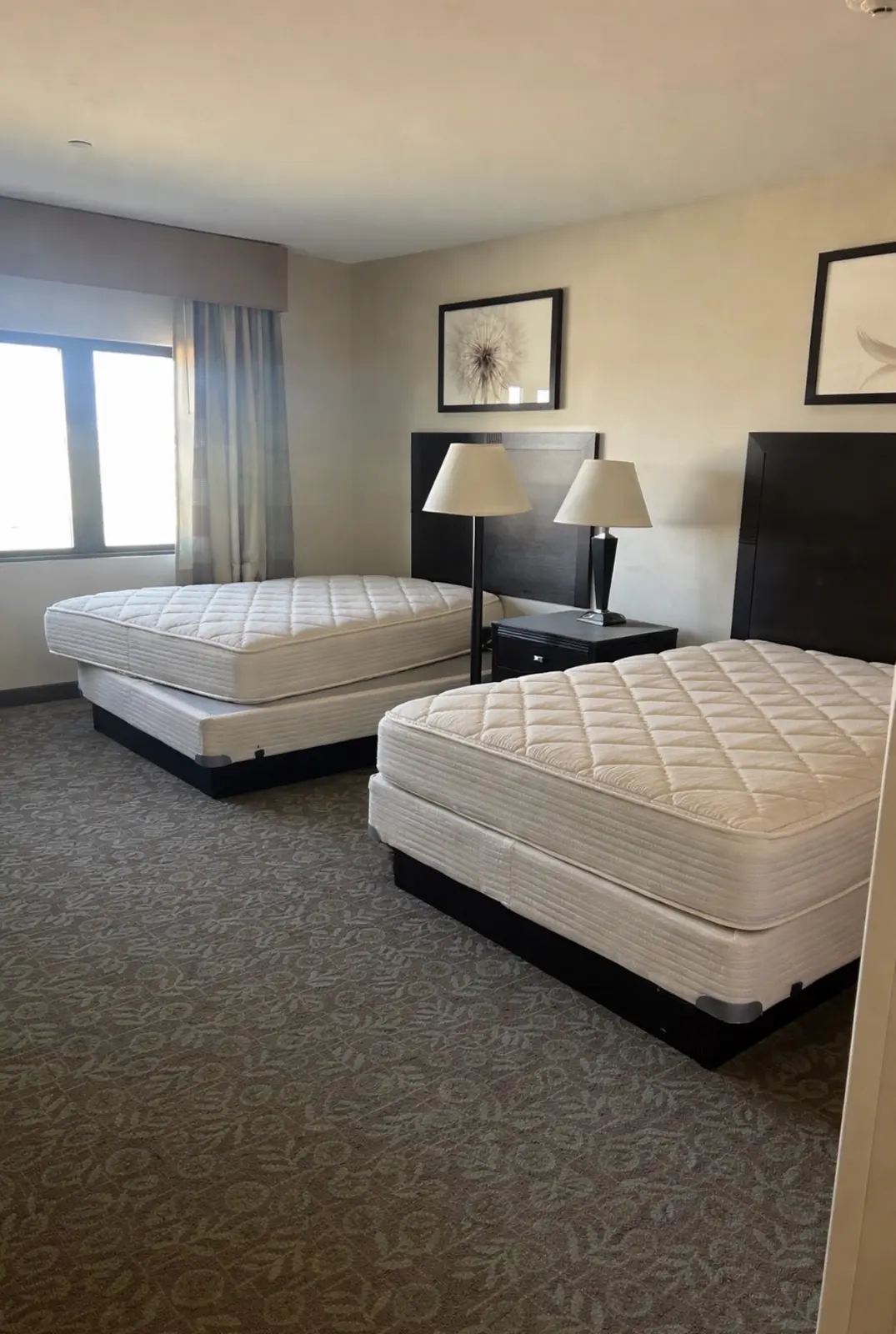 Hotel cleanout before removal