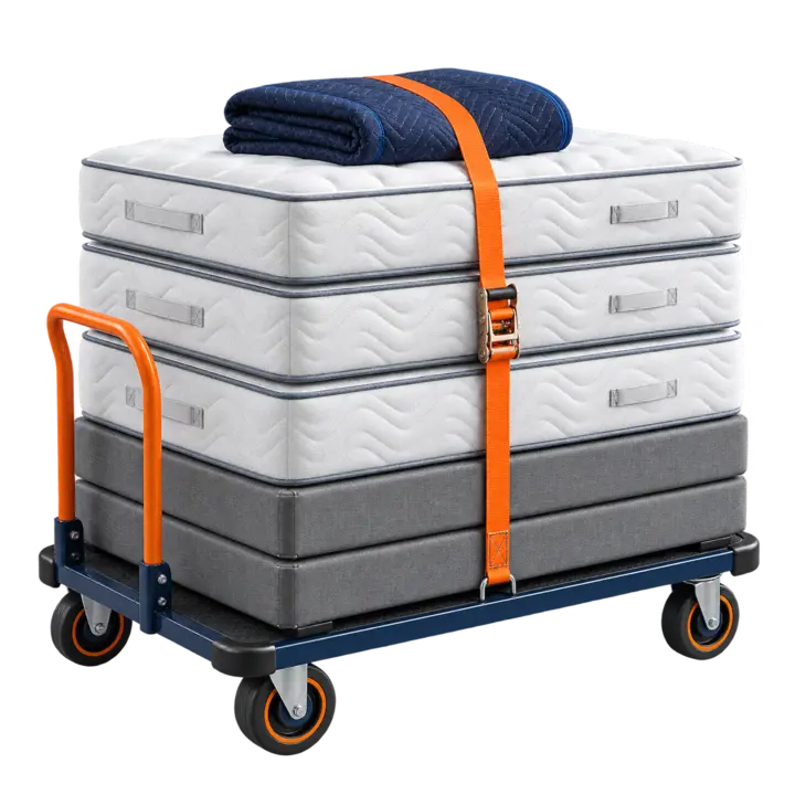 Mattresses & box springs FF&E illustration